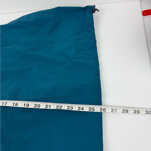 Mammut Drytech Premium Mountain Waterproof Jacket Medium Womens Blue Green New - Picture 12 of 12